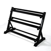 FitNord Hantelställ tre våningar, 130 cm 1