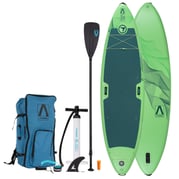 FitNord Aqua Leaf 340 SUP-brädsats, grön 2025 1