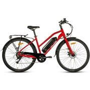 FitNord Ava 200 Elcykel, röd (540 Wh batteri) 1