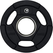 FitNord Viktskiva 1,25 kg, Tri-Grip Black