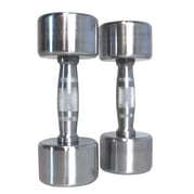 Kromade hantlar 10 kg PRO (par), FitNord