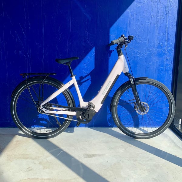 **DEMO STOCKHOLM** FitNord Classic 800 Elcykel, vit 720Wh 48 cm 2