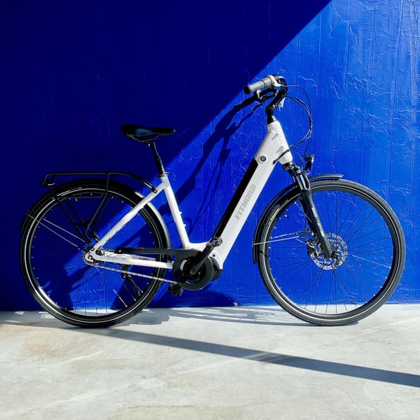 **DEMO STOCKHOLM** FitNord Classic 500 Elcykel G2, vit 612Wh 48 cm 3