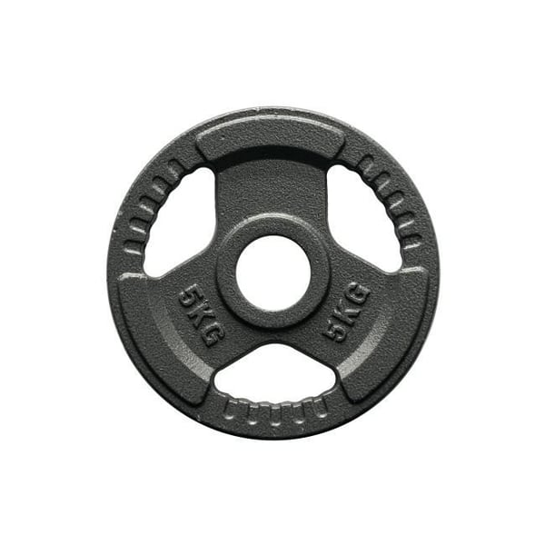 FitNord gjutjärn 50 mm viktplatta med grepp 5 kg 1