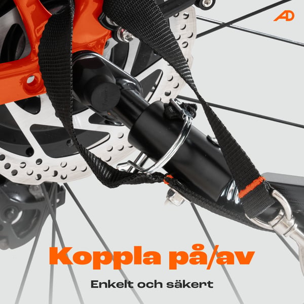 ArmorDuty TR-01 Cykelvagn för två barn 29