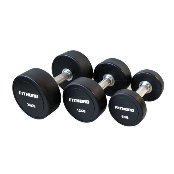 FitNord Diamond PU Hantlar 37,5 kg (par) 1