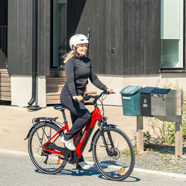 FitNord Ava 300 Elcykel G2, röd 3