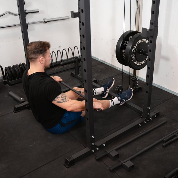 FitNord Power Rack 500 med övre och nedre kabeldrag 5