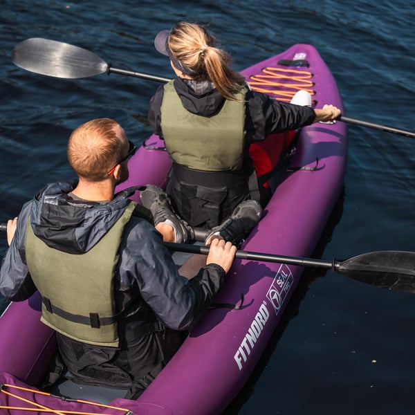 FitNord Seal Two tvåsitsig kajak, mörkgrön 2025 6