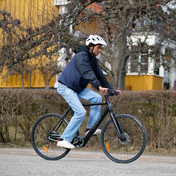 Fitnord Agile+ Elcykel, Svart