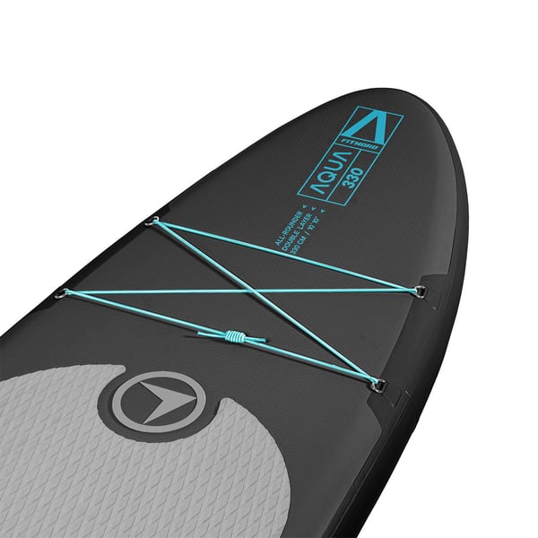 FitNord Aqua 330 SUP-brädsats, svart 2025 4