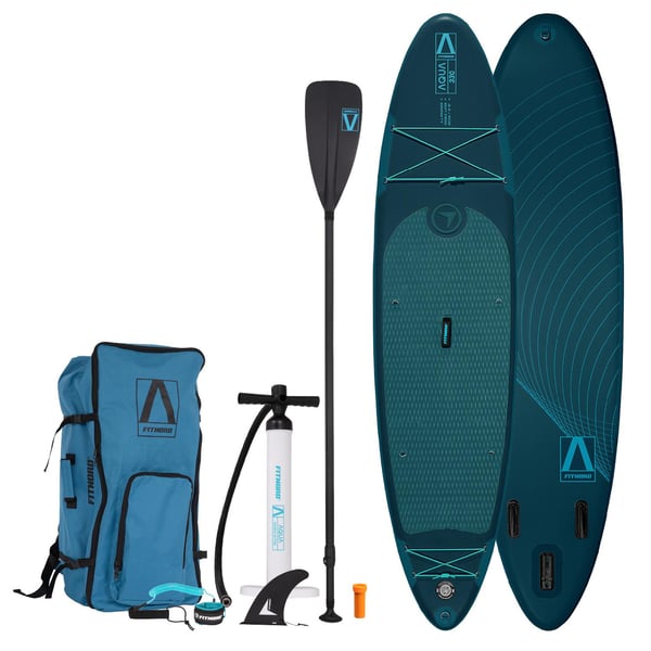 FitNord Aqua 330 SUP-brädsats, petrol 2025 1