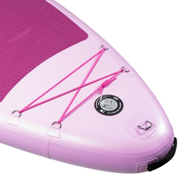 FitNord Aqua Leaf 340 SUP-brädsats, rosa 2025 5