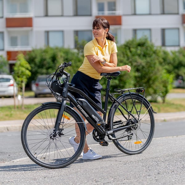 FitNord Ava 200 Elcykel, svart (540 Wh batteri) 3