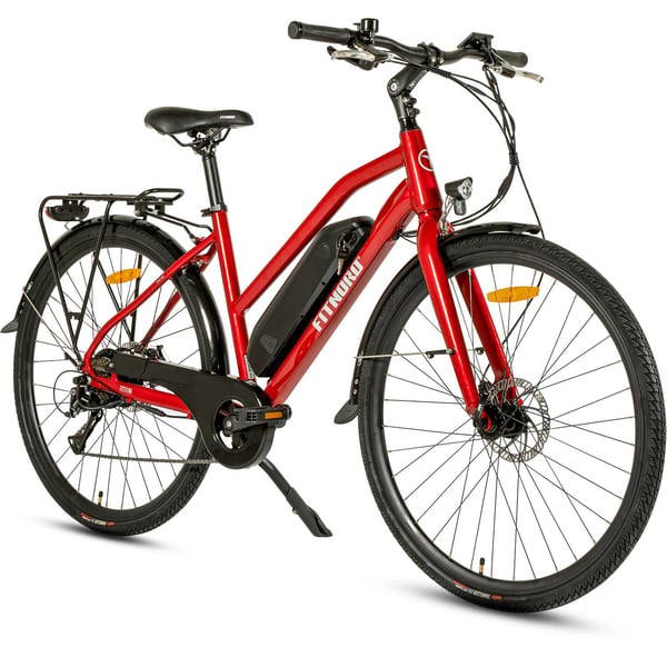 FitNord Ava 200 Elcykel, röd (540 Wh batteri) 2