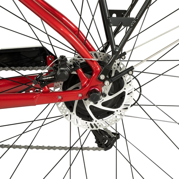 FitNord Ava 200 Elcykel, röd (540 Wh batteri) 10