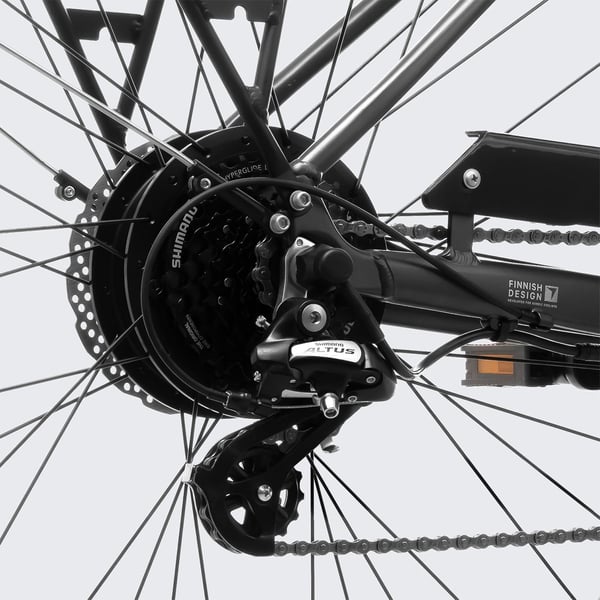 FitNord Ava 300 Elcykel G2, svart 7
