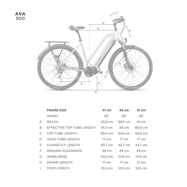 FitNord Ava 500 Compact Elcykel, röd (630 Wh batteri)  med ytterligare ett års garanti 19