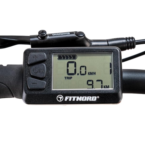 FitNord Ava 500 Compact Elcykel, röd (630 Wh batteri)  med ytterligare ett års garanti 10