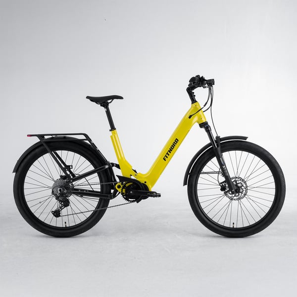 FitNord Ava 700FS Elcykel, gul 1