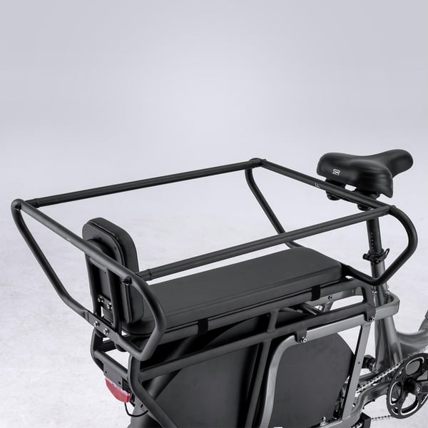 FitNord Cargo 350 Longtail Elcykel, grå 9