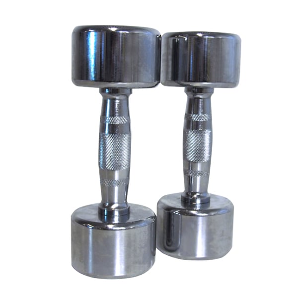 FitNord Kromade Hantlar 4 kg (par)