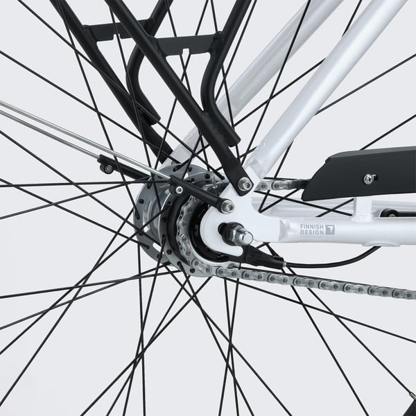 FitNord Classic 500 Elcykel G2, vit 8