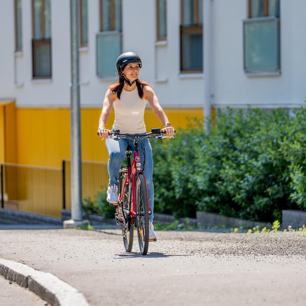 FitNord Ava 200 Elcykel, röd (540 Wh batteri) 17