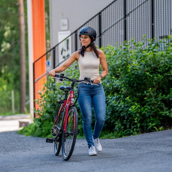 FitNord Ava 200 Elcykel, röd (540 Wh batteri) 19