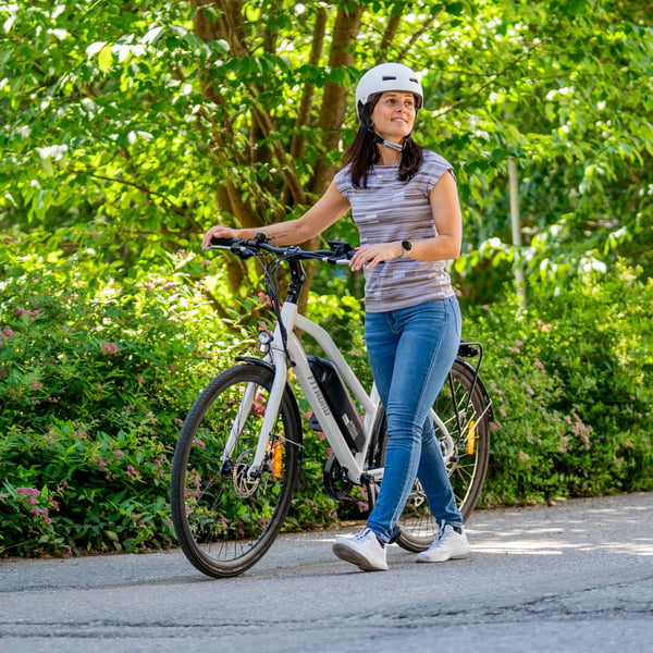 FitNord Ava 200 Elcykel, vit (540 Wh batteri) 12