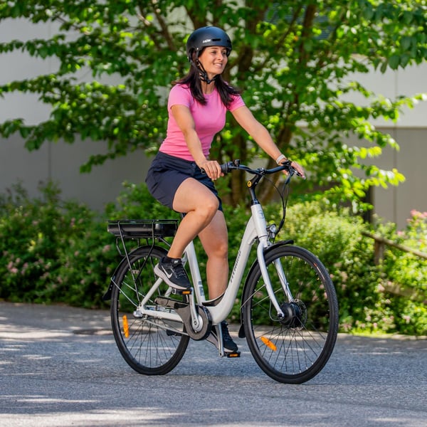 FitNord Classic 200 Elcykel, vit (540 Wh batteri) 3