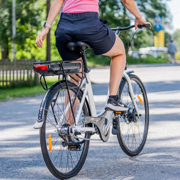 FitNord Classic 200 Elcykel, vit (540 Wh batteri) 14
