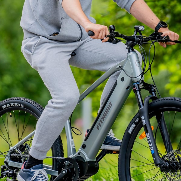 FitNord Ranger 500 Elmountainbike, mintgrön (630 Wh batteri)  med ytterligare ett års garanti 3