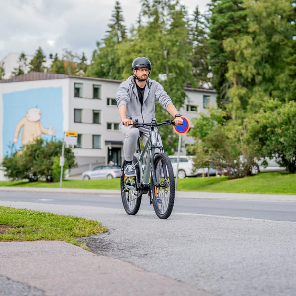 FitNord Ranger 500 Elmountainbike, mintgrön (630 Wh batteri)  med ytterligare ett års garanti 6