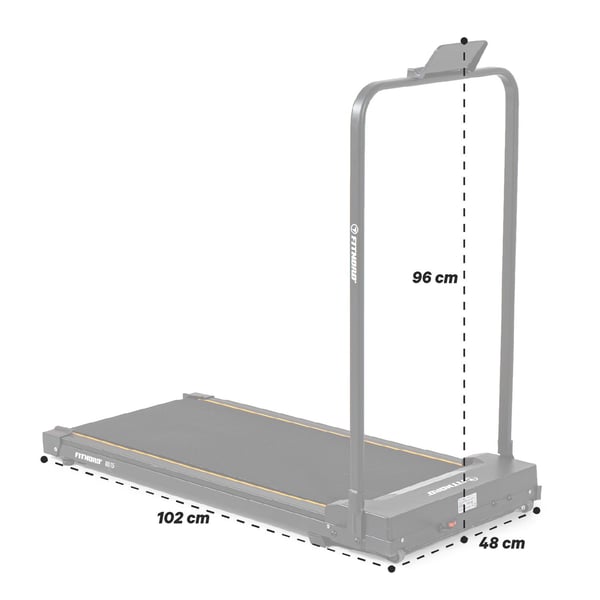 FitNord Go T5 Gåband / Walkingpad 7