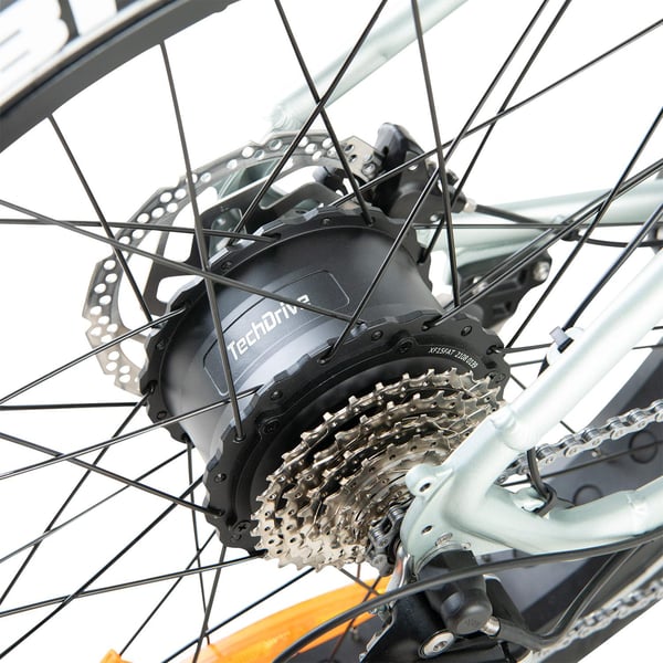 FitNord Rumble 300 Elfatbike, mintgrön (720 Wh batteri)  med ytterligare ett års garanti 10