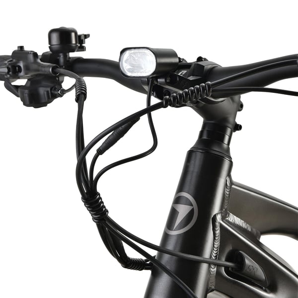 FitNord Rumble 900 Elfatbike, svart (882 Wh batteri)  med ytterligare ett års garanti 6