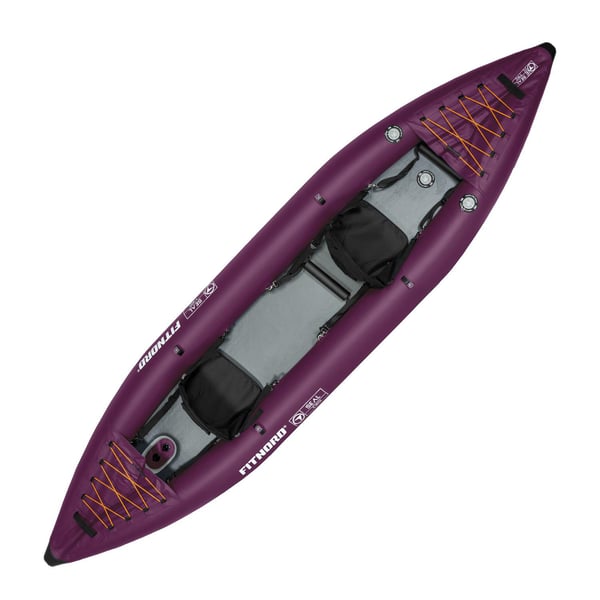FitNord Seal Two tvåsitsig kajak, mörklila 2025 2