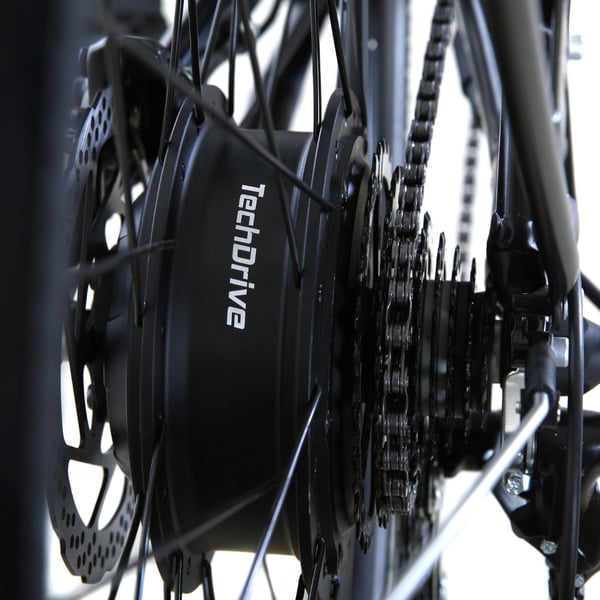 FitNord Venture 300 Elcykel, svart (720 Wh batteri) 8