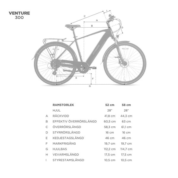 FitNord Venture 300 Elcykel, grafitgrå (720 Wh batteri) 11