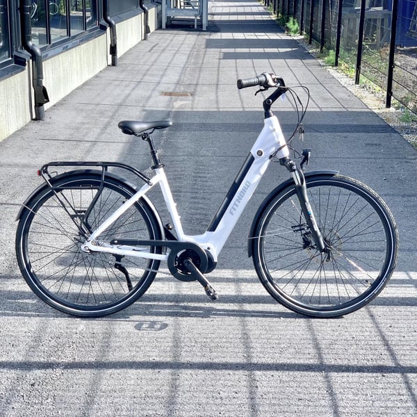 **DEMO STOCKHOLM** FitNord Classic 500 Elcykel G2, vit 612Wh 48 cm 1