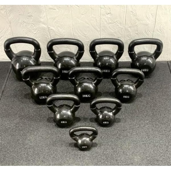 FitNord Vinylbelagd Kettlebell 32 kg 1