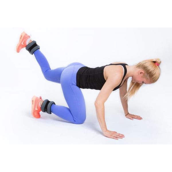 FitNord Ankel- och handledsvikter 2 x 4 kg