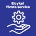 Elcykel första service 1