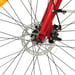 FitNord Ava 200 Elcykel, röd (540 Wh batteri) 9