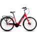 FitNord Classic 300 Elcykel, röd (504 Wh batteri)  med ytterligare ett års garanti 1