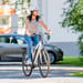 FitNord Ava 200 Elcykel, vit (540 Wh batteri) 14