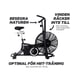 FitNord Invader 1000 Airbike Luftmotståndscykel G2 6