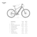 FitNord Ranger 500 Elmountainbike, mintgrön (630 Wh batteri)  med ytterligare ett års garanti 9