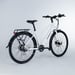 Scushi Norway Universe Elcykel, vit (360 Wh batteri) 11